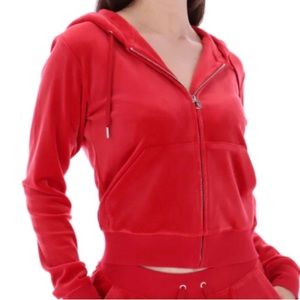 BRAND NEW AUTHENTIC RED JUICY COUTURE JACKET